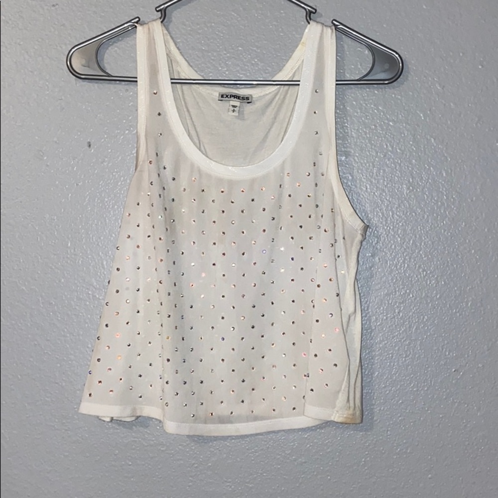 Sparkle tank top